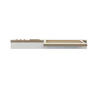 Tojo Soporte para Smartphone, Gafas, bolígrafos y Cartas, diseño Blanco, Estante de Pared, Sistema Modular de Armario I