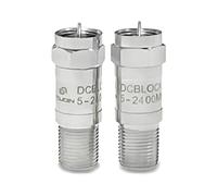 TOJOIN 2PCS DC Block in-Line SMA/N Male to Female RF Coaxial Adapter 50-6000MHz Connector Bloquea el Voltaje DC de su Radio o Equipo de Prueba RF (DB-F Type)