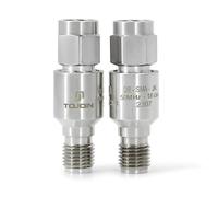 TOJOIN 2PCS DC Block in-Line SMA/N Male to Female RF Coaxial Adapter 50-6000MHz Connector Bloquea el Voltaje DC de su Radio o Equipo de Prueba RF (DB-SMA-JK(18GHz))