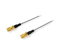 TOJOIN - Cable coaxial de soldadura SMA hembra a PCB 047, cable semirrígido de 12,5 GHz, cable de acero semirrígido de 2 in / 5 cm, 2 unidades