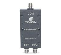 TOJOIN Divisor/Divisor de Potencia Pasivo de 2/4/8/12 vías, Conectores SMA/N Divisor de Cable Coaxial para Mediciones RF/Microondas Accesorios Divisor Coaxial, Sistema de Antena (PS-2SM-0580)