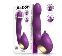 Toka Vibrador con Oscilación 360º y Lengua Estimuladora de Action