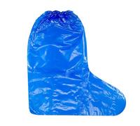 Tokaneit 16 Pares Fundas Desechables Para Botas, Impermeables, Para Hombres y Mujeres, Fundas Azules Para Zapatos, Impermeables, Antideslizantes, Para Camping al Aire Libre OP CPE