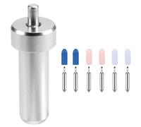 Tokaneit Cuchillas de Repuesto 6 Pcs para Cricut Joy Xtra/Extra con 1 Soporte Cuchillas de Corte de Repuesto,Hoja de Corte Fino (30°/45°/60°),para Plotters de Corte de Vinilo,Papel y Tela