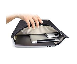 TOKANITY Faraday Funda para Teléfonos Faraday Jaula para Ipad, Datos de Tarjetas, Protección Wifi (L(35 x 45 cm)