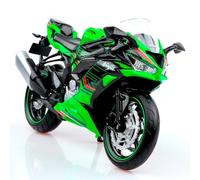 TOKAXI Maqueta de moto Kawasaki Ninja Z6 a escala 1/12, modelo de motocicleta Kawasaki, juguete de moto Ninja para niños y niñas