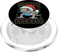 Tokay Gecko Christmas Ugly Christmas Sweater Herpetology PopSockets PopGrip para MagSafe