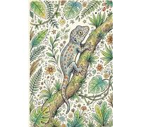 Tokay Gecko Doodle Notebook Cute Sketch Style: Part of the Lizard Collection - For Kids, Teens & Adults - Unlined Pages