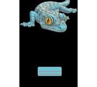 Tokay Gecko Journal - Illustration Cover: Part of the Lizard Collection - Themed for Kids, Teens & Adults - with Lined Pages