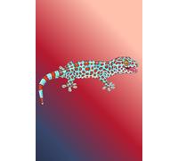 Tokay Gecko Journal - Illustration Cover: Part of the Lizard Collection - Themed for Kids, Teens & Adults - with Lined Pages