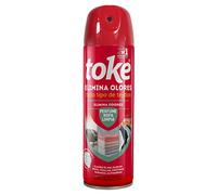 TOKE | Aerosol Elimina Olores y Refresca Tejidos | Sensación de Ropa Limpia | Frescor en Ropa Recién Lavada | Fórmula de Larga Duración con Microcápsulas de Perfume | 300 ml