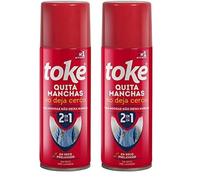 TOKE | Aerosol Quitamanchas para Ropa | Doble uso: en Seco y Prelavado | Fórmula Avanzada sin Dejar Marcas ni Cercos | 200 ml (Paquete de 2)