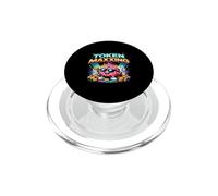 Token Maxxing AI Humor Tecnología Cultura Digital LLM Cerebro PopSockets PopGrip para MagSafe