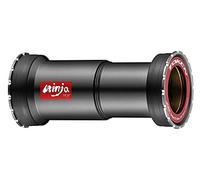 Token Zenith TF4630 Products Ninja - Soporte Inferior para Bicicleta (Ajuste a presión PF30 a BB30 y BB386, 46 mm), Color Negro