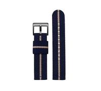 Tokicoo Correa de nailon de liberación rápida de 18/20/22/24 mm para hombre, compatible con relojes mecánicos y relojes inteligentes.,Estilo 7,24 mm