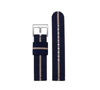 Tokicoo Correa de nailon de liberación rápida de 18/20/22/24 mm para hombre, compatible con relojes mecánicos y relojes inteligentes.,Estilo 2,18 mm