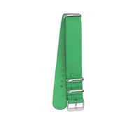 Tokicoo Correa de reloj de nailon tejido con hebilla de pasador en colores vivos y brillantes, 18 mm, 20 mm, 22 mm, estilo casual.,Verde hierba,20 mm