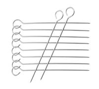 TOKIDNY 10 Piezas Agujas de Grabado para Velas de Hierro Plata, Herramienta Resistente y Fácil de Perforar, Adecuado para Taladrado Manual y Enhebrado de Mechas