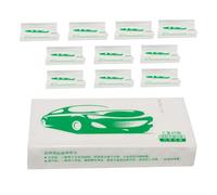 TOKIDNY 10bolsas Recambios De Pañuelos Faciales Para Soporte De Visera De Coche Por Bolsa Pañuelos Desechables Para Viajes Automóvil y Uso Diario