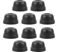 TOKIDNY 10piezas Unidades Patas para Equipaje de Plástico Duradero Pies de Repuesto para Maletas y Mochilas Compactos y Resistentes para Reparación de Bolsas de Viaje