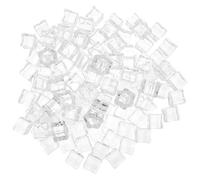 TOKIDNY 130 Cubitos de Hielo Artificiales Acrílicos Transparentes de 18 MM Piedras Decorativas Reutilizables para Relleno de Jarrones Accesorios para Fotografía y Decoración de Fiestas
