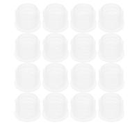 TOKIDNY 150 Piezas Tapones Reutilizables para Botellas Tapones Plásticos Transparentes para Sal y Pimienta de Cierre Hermético para Cocina y Laboratorio