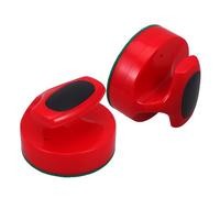 TOKIDNY 2 Piezas Empujadores de Hockey Aire con Fondo de Fieltro Reducen Ruido y Mejoran Control para Repuesto y Accesorios Mesa Hockey