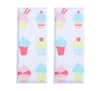 TOKIDNY 2 Piezas Pegatinas de Pared Autoadhesivas para Diseño de Dibujos Animados Protección Anticolisión para Habitaciones Infantiles y Guarderías Fácil Instalación y Remoción sin Daños