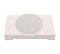 TOKIDNY 2 Piezas Placa de Soldadura para Joyería DIY de Material Refractario Resistente al Calor, Panel Diseño de Panal Pequeño y Ladrillo en Forma Cuadrada, Herramienta para Fundición y