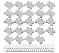 TOKIDNY 24 Llaveros en Blanco de Mdf para Sublimación y Transferencia Térmica, Personalizables, Material Sintético, Ideales para Bricolaje y Festivales
