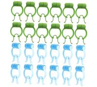 TOKIDNY 24piezas Clips Nasales Para Detener Hemorragias Nasales Fijadores Prácticos Para Casa Diseño Ergonómico y Cómodo Clips Verdes y Azules