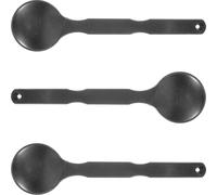 TOKIDNY 3 piezas Cubiertas Oclusoras para Ojos de Plástico con Mango Ergonómico Antideslizante Herramienta Profesional para Pruebas de Visión y Soporte Optometría Portátil