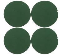 TOKIDNY 4 Piezas de Bloques de Espuma Floral Redonda de 12 Cm, Absorbente para Arreglos Diy, Material para Manualidades y Decoración de Bodas y Eventos