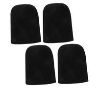 TOKIDNY 4piezas Cubiertas De Reposapiés Antideslizantes Para Sillas De Ruedas De Almohadillas Suaves Para Ancianos Funda De Protección Para Pies y Plataformas Para Uso Diario