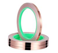 TOKIDNY 4rollos Cinta de Cobre Conductora Adhesiva Blindaje Emi Reparación Eléctrica y Manualidades