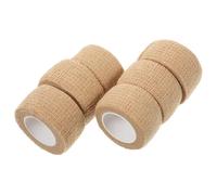TOKIDNY 6 Rollos de Cintas Antideslizantes Material No Tejido y Spandex para Patas de Muebles, Protectores de Suelo Resistentes y Silenciosos para Uso en Madera Dura