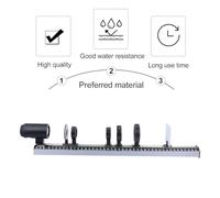 TOKIDNY 9 piezas Equipo de Experimentos Ópticos con Soporte Plástico Duradero Lentes Cóncavas y Convexas para Enseñanza y Demostraciones Científicas Aula