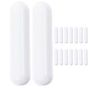 TOKIDNY Agitadores Magnéticos y Rotación Estable Confiable 16 Piezas de Ptfe Barra Magnética de Color para Investigación Científica