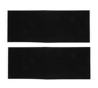 TOKIDNY Almohadillas Antideslizantes Parte Inferior Zapatos, Protector de Suela de Pvc Negro, Grosor 1.1mm, 2 Piezas para Zapatillas Deportivas