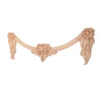 TOKIDNY Aplique de Madera Tallada Estilo Europeo para Muebles Puertas y Esquinas Decoración Vintage para Cama y Armario Embellecedor Ornamental para Bricolaje