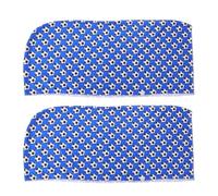 TOKIDNY Bandana Fría en Forma para Actividades en Tiempo Caliente, Banda Ancha Ergonómica de Poliéster Elástica Que Cubre Frente, Cuello y Orejas, Paquete de 2 Piezas
