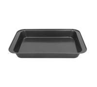 TOKIDNY Bandeja Negro para Horno Rectangular de Acero al Carbono Antiadherente Alta Durabilidad, Adecuado para Hornear Pizza y Cookies en Uso Doméstico