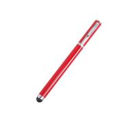 TOKIDNY Bolígrafo Metálico Capacitivo para Pantalla Táctil, Escritura a Mano y Decoracion Colegio, Compatible Teléfono y Computadora, Diseño Rojo