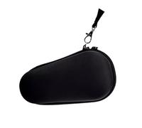 TOKIDNY Bolsa Organizadora de Viaje para Hombre Diseño Portátil y Cremallera para Cortadora de Pelo Eléctrica y Afeitadora, Material Eva y Tela Oxford Negra