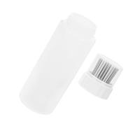 TOKIDNY Botella de aceite de silicona con cepillo, dispensador de aceite a prueba de fugas, con escala para asar, cocinar, hornear, cepillo de cocina multifuncional para bbq y pasteles