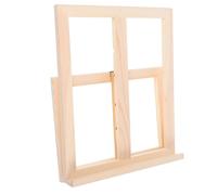 TOKIDNY Caballete de Mesa de Madera Maciza Gruesa Plegable 4 Alturas Ajustables, Soporte para Pintura al Óleo y Acuarela, Expositor Portátil Adecuado para Estudiantes y Artistas