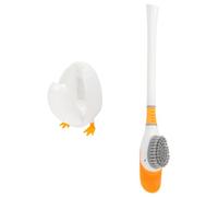 TOKIDNY Cepillo de Baño Práctico Cerdas Potentes y Limpieza Profunda 360°, Material TPU y TPR, Diseño Redondo Simple y Moderno para Limpieza Hogar y Baño