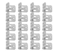 TOKIDNY Clips para Muelles de Sofá Cama 4 Orificios Goma Suave Soportes de Conexión Silenciosos para Reparación de Sofás Seccionales Fijación Firme para Muebles y Tapicería Kit de 100