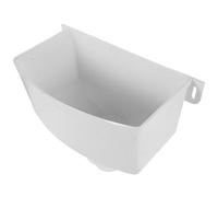 TOKIDNY Conector de Bajante PVC 110x75 mm para Barril de Lluvia y Canalones de Tejado, Accesorio con Función de Reducir Atascos en Sistemas de Captación de Agua Pluvial