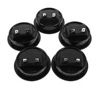 TOKIDNY Conectores de Bornes para Altavoz 2 Vías Rojos y Negros Clips de Conexión Rápida para Cable de Altavoz Terminales de Cableado para Sistema de Audio Pack de 5 Piezas Uso en